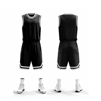 Naujas Kvėpuojantis Suaugusiųjų Vaikų Krepšinio Marškinėlius Nustato Kolegijos Jaunimo Berniukų Sportiniai Marškinėliai Šortai Quick Dry Vyrų Krepšinio Vienodi Rinkiniai