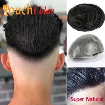 Naujas Natūralių Plaukų, Odos Vyrai Toupee Hairpieces Remy Plaukų Pakeitimo Sistema Kapiliarų Prothesis Pu Bazės Žmogaus Plaukų Toupee Vyras