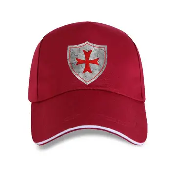 Naujas Riteris Tamplierius Kryžiuočių Shield Nelaimę Kryžiaus Beisbolo kepuraitę