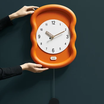 Ne-skylių laikrodis, modernus minimalistinio namo kambarį sieninis laikrodis, įėjimas laikrodis, kūrybos stalo laikrodis