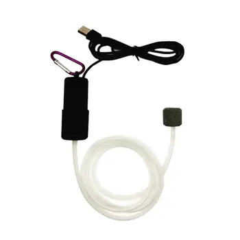 Nešiojamų Mini USB Akvariumo Žuvų Bakas Deguonies Oro Siurblys Išjungti elektros Energijos taupymo Oro Kompresorius,