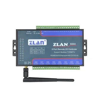 Nuotolinio IO Valdytojas Ethernet, WiFi Kontrolės Skaitmeninis Analoginis Jungiklis ZLAN6844