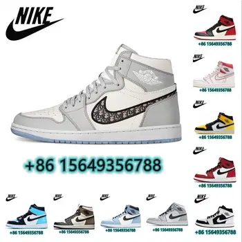 Originalus, Nike Air Jordan 1 Oro Karaliaus 1 Uždraustas Kojų Molio, Žalia Instruktorių 1S Sportbačiai Mens Krepšinio Bateliai PY dydis 36-44