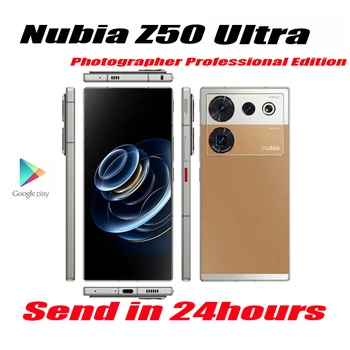 Originalus Nubija Z50 Ultra 5G Mobilųjį Telefoną Snapdragon 8 Gen 2 6.8 colių 144Hz AMOLED Pagal Ekranas, Kamera 5000Mah 80W Greitai Įkrauti NFC