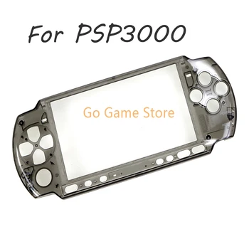 Pakeisti PSP3000 PSP 3000 6 Spalvų Aiškus, Skaidrus Viršutinis Priekinis Dangtis Faceplate Shell Padengti Raštas