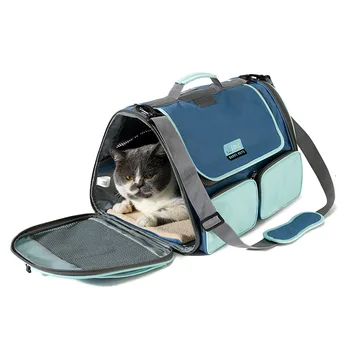 Pet Išeinantis Maišelį Kvėpuojantis Nešiojamų Cat Portable Augintinio Krepšys Vežti Šuo Vežėjas Šuo Iš Kuprinės, Rankinės, Didelės Talpos Kelioniniai Krepšiai