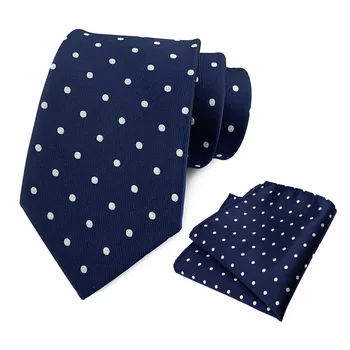 Polka Dot Dot Kostiumas, Kaklaraištis-Dviejų dalių kostiumėlį, Įskaitant Kaklaraištis Kišenėje Rankšluostį