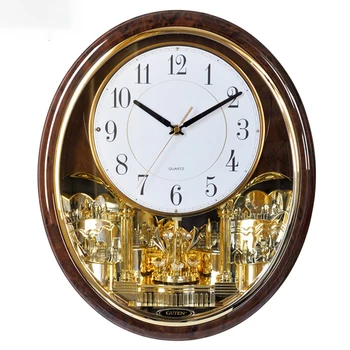Prabangus Modernaus Sieniniai Laikrodžiai Kvarco Elegantiškas Papuošalai Unisex Laikrodis Skamba Office Estetika Kambarį Horloge Sienų Apdailos Elementai