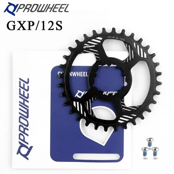PROWHEEL 12speed GXP, neįtikėtinai stiprios 0/3 Laipsnį Kompensuoti MTB, neįtikėtinai stiprios 28/30/32/34/36/38T Dviračių GXP Chainwheel už Sram Gx XX1 X1 X9