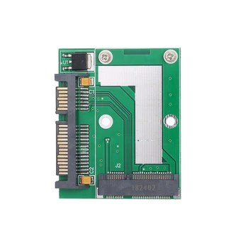 Pusė Aukščio mSerial ATA Mini PCI-e SSD su SATA3 2.5 Sąsajos Keitiklis Adapterio plokštę