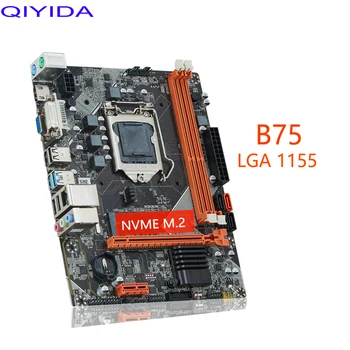 Qiyida plokštė B75 LGA 1155 Parama Intel i3/i5/i7 