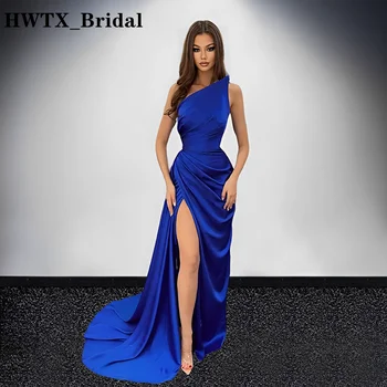 Royal Blue Aukštos Padalinta Bridesmaid, Suknelės Moterims 2023 Streamer Undinė Ilgai Vestuvių Svečių Suknelė Tarnaitė Garbės Suknelė Pagal Užsakymą