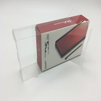 Skaidrus Langelis Raštas Nintendo DS Lite/NDSL Rinkti Dėžės TEP Saugojimo Žaidimas Shell Aišku, vitrinos