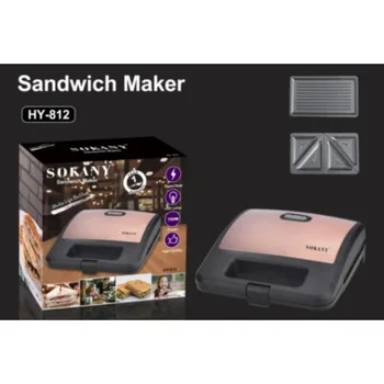 SOKANY812 Sandwich Mašina Pusryčiai Mašina Daugiafunkcinis Horizontalioji Trikampio Plokštė Elektros Tortas Bell