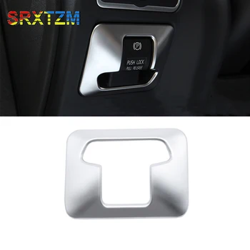 SRXTZM Automobilių Stiliaus ABS chromuotas Elektroninis rankinis Stabdis Mygtuką Skydelio Apdaila Padengti Volvo XC60 V60 XC70 S60 S80 2010-2014 m. 1pcs