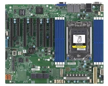 Supermicro H12SSL-i serverio pagrindinė plokštė palaiko AMD EPYC 7002/7003 serijos PROCESORIUS, palaiko PCIE 4.0 Palaiko ECC DDR4 3200MHz