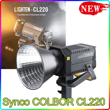 SYNCO COLBOR CL220 LED Vaizdo Šviesos 200W Nuolatinis Apšvietimas Fotografijos Lempa, COB 2700K-6500K-Live Transliacijos Foto Įrašyti