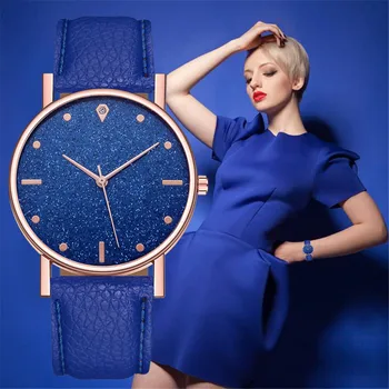 Top Brand Moterų Laikrodžiai Mados Kvarco Žiūrėti Nerūdijantis Plienas Dial Paprasta Rose Gold 