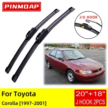 Toyota Corolla 1997 1998 1999 2000 2001 Priekinių Valytuvų Šepetėliai Cutter Priedai U J Kablys