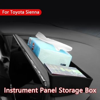 Toyota Sienna Prietaisų Skydelio Talpinimo Centrinės Konsolės Paslėptas Dėklas Organizatorius Už Ekrano Tvirtinimas Valymas Interjero Priedai