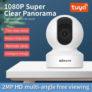Tuya Smart Mini WiFi IP Kameros 1080P Wireless Baby Monitor Belaidžio Namų Saugumo VAIZDO Stebėjimo Kamera, Auto Sekimas