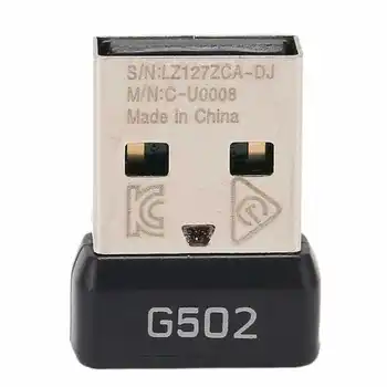 USB Imtuvas 2.4 GHz, Belaidis Stabilus Signalas Maži Nešiojamieji Tvirtos ABS Metalo Pelės Adapterį G502 LIGHTSPEED Pelės