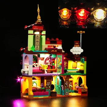USB Šviesos Rinkinys Lego 43202 Encanto Namų Statyba Blokai, Plytos neapima Lego Modelis