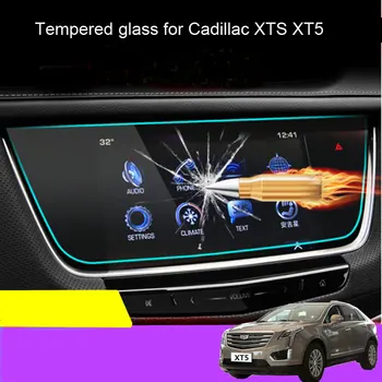 Už Cadillac XT5. 2016 m. 2017 m. 2018 m. 2019 m. 2020 m. Automobilio Navigacijos Grūdintas Stiklas Screen Protector Apsauginė Plėvelė 1 vnt Automobilių Reikmenys