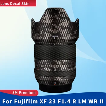 Už Fujifilm XF 23 F1.4 R LM WR Antros Kartos Decal Odos, Vinilo Įvyniojimas Kino Kameros Objektyvą Kūno Apsaugos Lipdukas Kailio Raštas