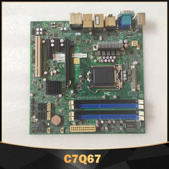 Už Supermicro C7Q67 Serverio Plokštė, 2 Kartos Core i3 i5 i7 Serijos LGA1155 DDR3 PCI-E 2.0