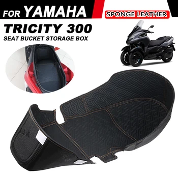 Už Yamaha ENERGIJOS 300 TRICITY300 Motociklų Aksesuarų Galiniai Kamieno Linijinių Krovinių Raštas Sėdynės Kibirą Trinkelėmis, Bagažo Saugykla Vidinis