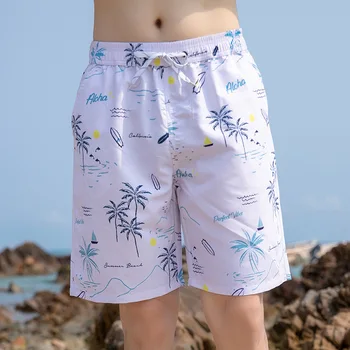 Vasarą Pora Valdybos Trumpas Vyrų Greitai-džiovinimo maudymosi kostiumėlis Beach Ziajać Mados Moterų Paplūdimio Plaukti Šortai Pajūrio Atostogų Medaus Apranga