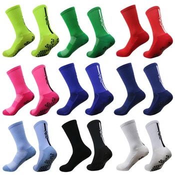 Vidutinio vamzdis, kojinės, silikono anti slip futbolo kojinės, prakaitas sugeriančios ir orui pora