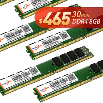 WALRAM Memoria DDR4 Ram 4GB 8GB 16GB 2400mhz 2666mhz Stalinio Kompiuterio Ram Atminties DDR4 1.2 v UDIMM Suderinama AMD Intel