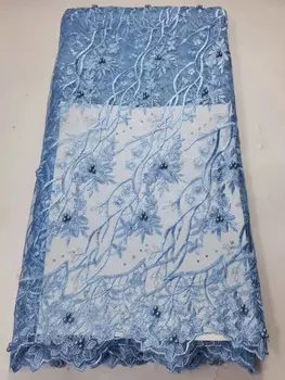 YQOINFKS 5 Metrų Pilka Suknelė Moterims Zawalcowany Audinio Embroideried Tiulio Nėriniais su Cirkonio Rožinė Ponios 2023 Naują Atvykimo YQ-8018