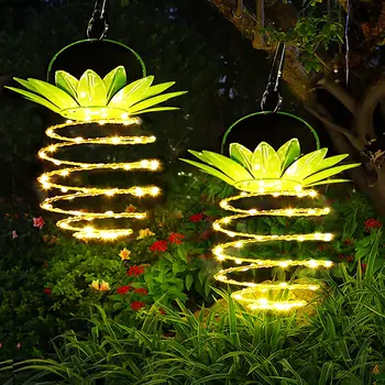 YUSHILED Naujas Saulės Sodas, Šviesos, Lauko Vandeniui LED String Ananasų Žibintams Kieme Švenčių dekoravimas