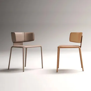 Šiaurės Odinės Kėdės Virtuvėje, Sodo Dizainas Meditacija Nagų Vieno Kambario Kėdė Italijos Sillas De Comedor Japonijos FurnitureLJYXP
