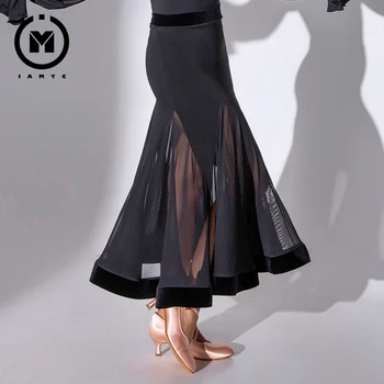 Šiuolaikinių šokių suknelė moterų suaugusiųjų šiuolaikinių šokių suknelė socialinių šokių suknelė nauja, didelė sijonas sijonas pusė sijonas B20003