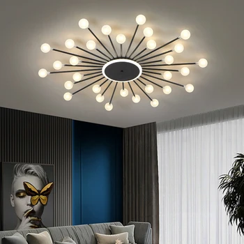 Šiuolaikinės Stiklo LED Lubų Šviestuvai svetainė, Miegamasis, Virtuvė, Pakabukas Šviesos Kūrybos Namų Patalpų Dekoro Lempa Šviestuvas Apšvietimas