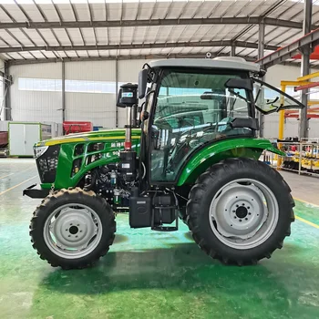 Ūkio Varantys Traktoriaus 100 Arklio galių 4WD Įvairių Žemės ūkio Įranga Gali Būti Pasirinktas
