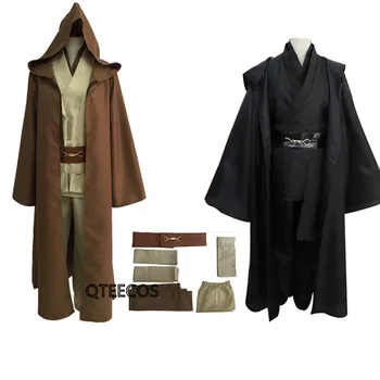 Žvaigždės ir Karo Cosplay Jedi Kostiumas Anakin Replika Rob Halloween Apranga, Drabužiai Moterims, Vyrams, Plius Dydis 4XL